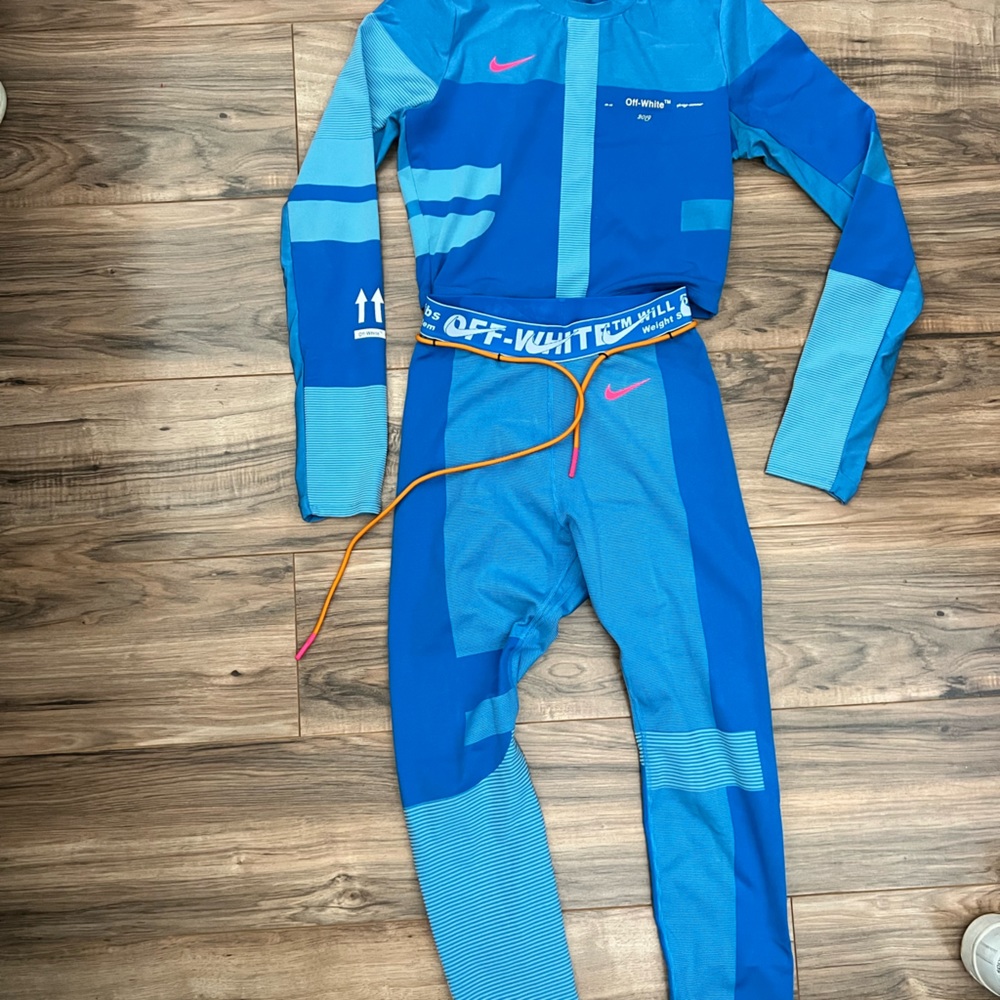 Nike x Off white running top and pants